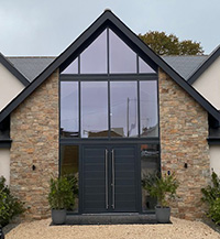 Shaped Aluminium Windows